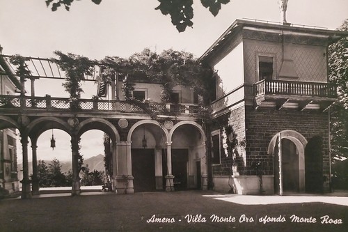 Cartolina ameno villa - ameno,