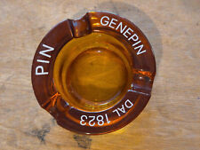 PORTACENERE POSACENERE PUBBLICITARIO GENEPIN GENEPY - VINTAGE - VETRO COLLEZIONE