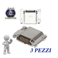 3X CONNETTORE RICARICA MICRO