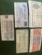 Lotto assegni Circolari Repubblica Italiana 