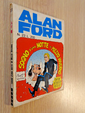 Alan Ford n.23 del 1971 Sogno d'una Notte di Mezzo INverno Adesivi Ottimo ▓