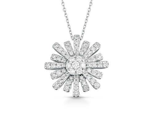 Girocollo oro bianco 18kt - girocollo,