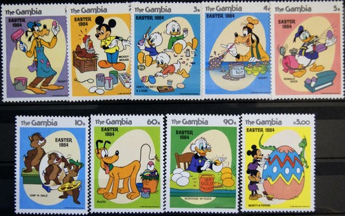 Gambia 1984 507 disney - 1984, 507-15