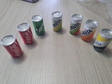 Lattine Di Coca Cola Fanta Sprite Mignon Gadget Vintage