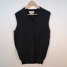 Gilet Ballantyne in puro Cashmere nero taglia L da uomo