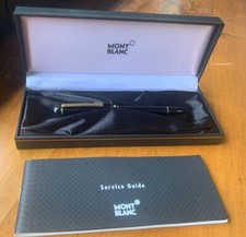 Penna Montblanc roller meisterstuck pix mai usata con scatola e libretto