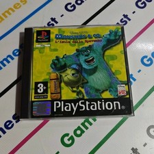SONY PS1 MONSTER & CO. L'ISOLA DELLO SPAVENTO PLAYSTATION 1 ITALIANO COMPLETO IT
