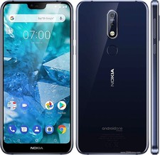 Nokia 7.1 32 GB (argento) con