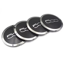 4 COPRIMOZZO PER FIAT 500 500L