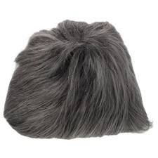  Parrucche grigie corte per donne bianche a strati parrucche tagliate in argento