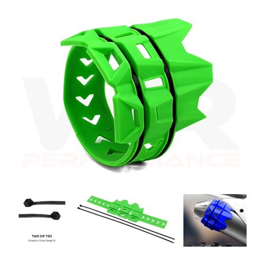 Protezione scarico verde per - scarico,
