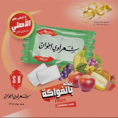 Gomma masticare frutta - masticare,