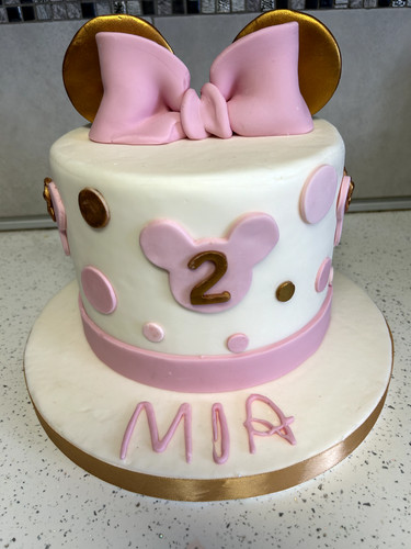 Torta scenografica tema - , minnie