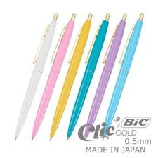 Penna a sfera BIC Clic ORO 6