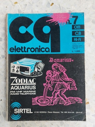Elettronica 7 luglio - cq,