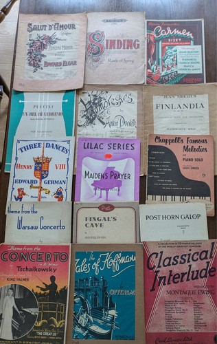 Pezzi pianoforte classico - pianoforte,