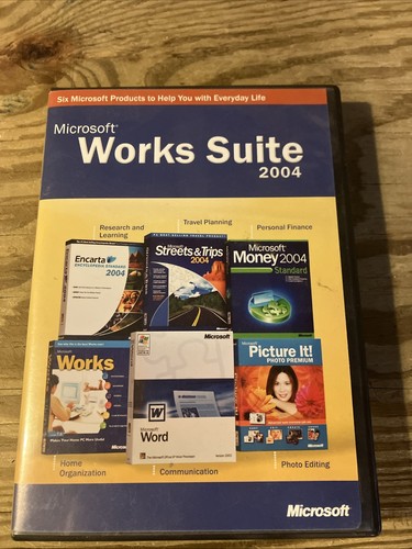 Microsoft works suite - works,