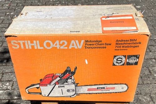 Stihl vintage 042 scatola - vintage,
