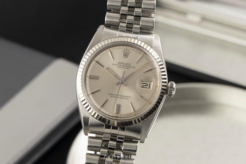 Rolex datejust silver dial - datejust,