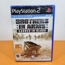 BROTHERS IN ARMS: EARNED IN BLOOD Playstation 2 PS2 PAL NUOVO ITALIANO SEALED