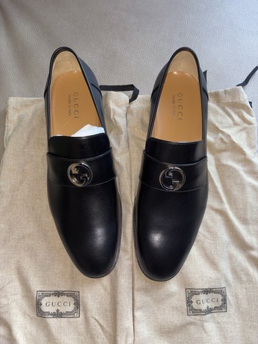 Gucci scarpe uomo pelle nera