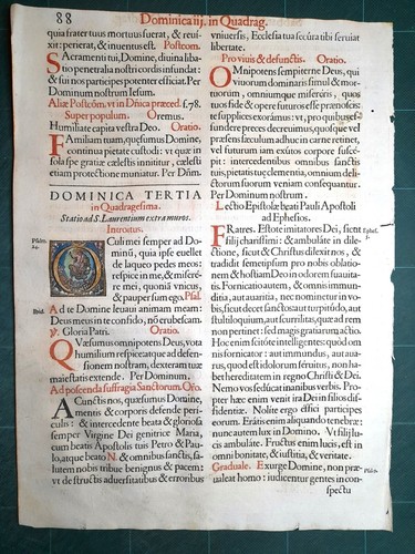 Messale cattolico giunta 1628 - messale,