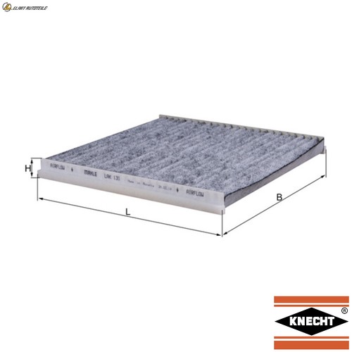 Filtro aria abitacolo lak 131 - aria,