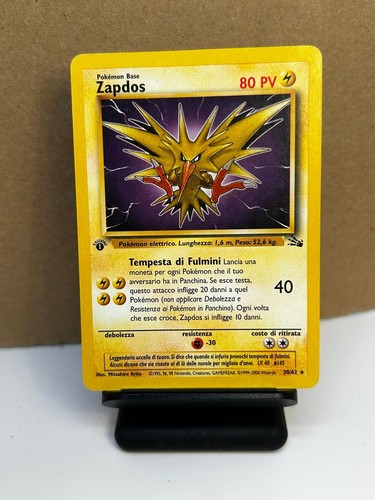 Carta pokemon zapdos set - pokemon,