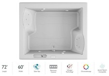 Jacuzzi FUZ7260 CCR 4CW 72" x