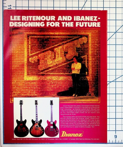 Lee ritenour ibanez chitarra - lee,