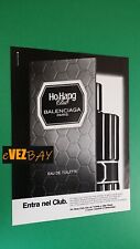 Pubblicità 1986 - BALENCIAGA Ho Hang profumo - Advertising Pubblicité clipping