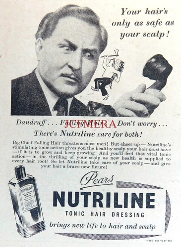 Nutrilene tonic hair dressing - nutrilene,