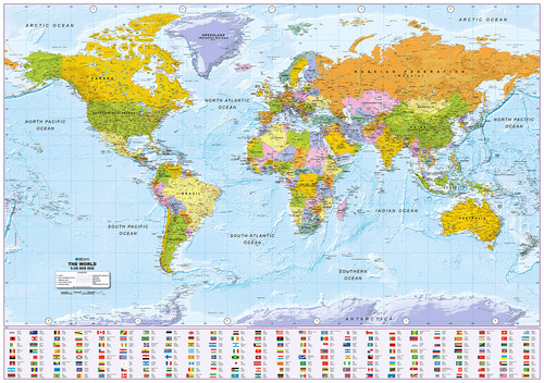 Map the world 30m - of,