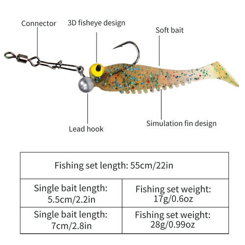 Accessori pesca notturna - notturna, 3d