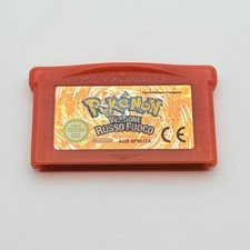 POKÉMON ROSSO FUOCO GAME BOY - ORIGINALE ITA - FUNZIONANTE - ADESIVO MEDIO