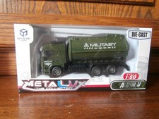 CAMION  MAN CITERNE MILITAIRE die cast METALLUX 1/50