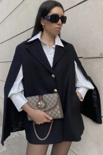 Poncho cappotto giacca - poncho, zara