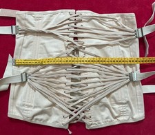 HARD BONED ULTRA VINTAGE UNDER BUST CROSSDRESSER  CORSET