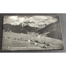 Cartolina Val Gardena - Selva - Gruppo Sella