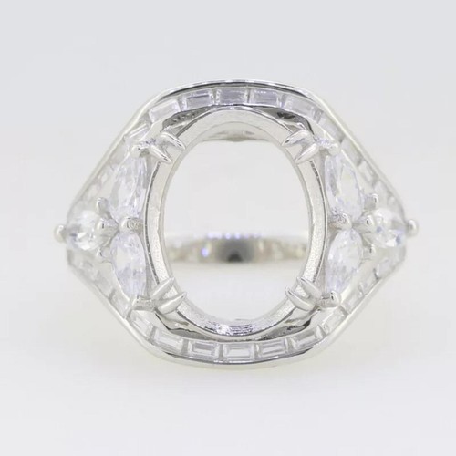 Anello semi montatura forma