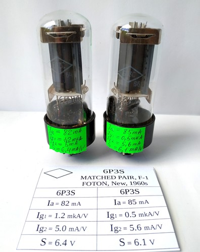 Pezzi 6p3s 6l6 6l6gt - 2,