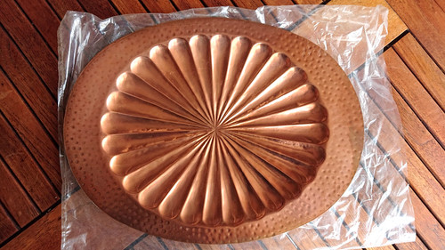 Piatto decorativo ovale - ovale, in