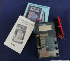 Digital Multimeter ALTAI DM-105 Multimetro portatile,completo di puntali e manua