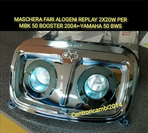 Maschera fari alogeni - maschera, replay
