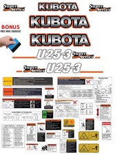 Adatto per KUBOTA U25-3 kit
