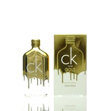 Calvin Klein CK One Gold Eau de Toilette 100 ml EDT Spray Unisex NUOVO IMBALLO ORIGINALE
