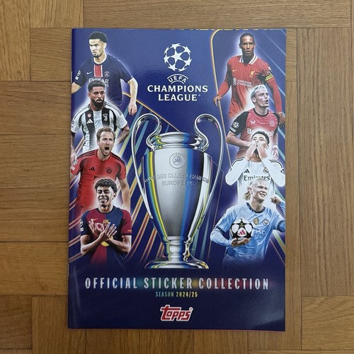 Sticker album topps uefa - sticker,