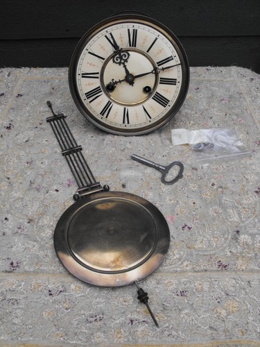 Antique vienna wall clock - wall,
