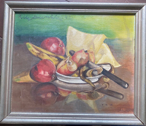 Dipinto olio non chiaro - non,