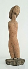 Bruno Innocenti scultura lignea nudo femminile firmata anno 1979